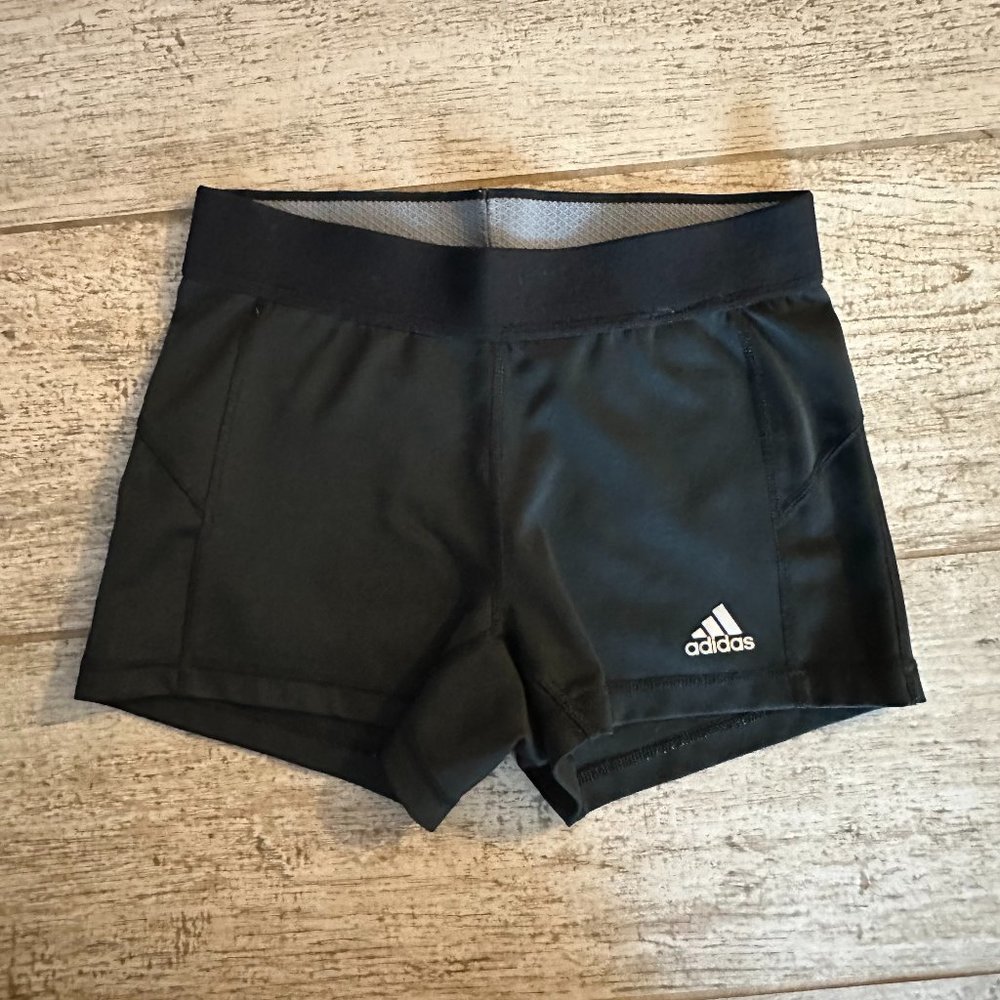 adidas Black Techfit Medium Compression Shorts